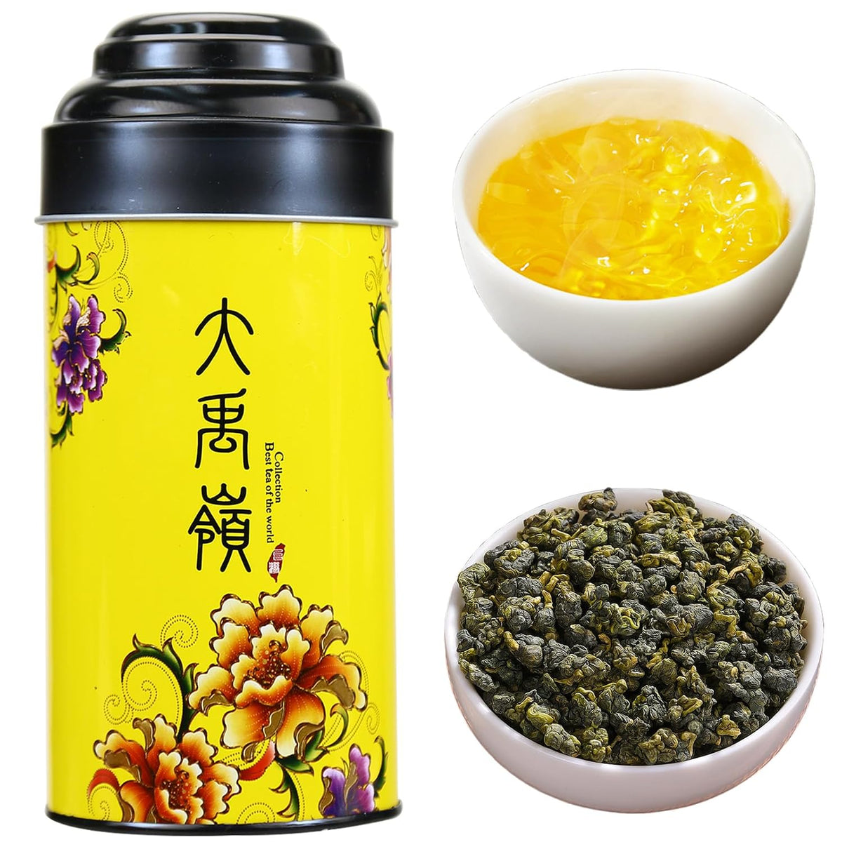 CHADUO Dayuling Oolong Tea Loose Leaf Taiwan High Mountain Oolong Tea Natural Orchid Aroma Taiwan Tea Da Yu Ling Gaoshan Ulong 5.29oz/150g 大禹岭 台湾茶 高山茶 台湾高山茶