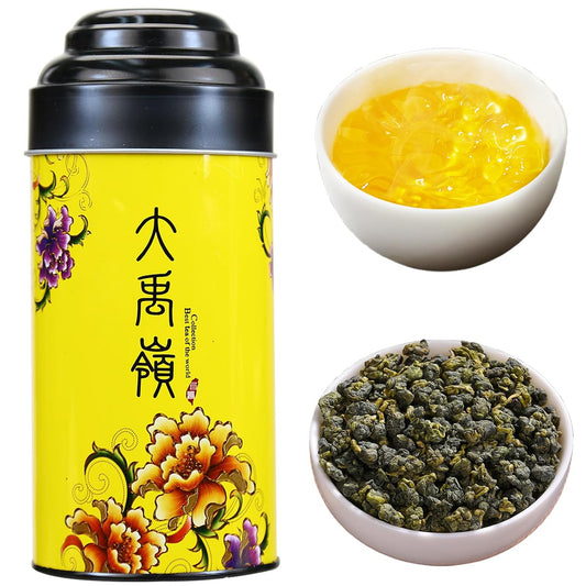 CHADUO Dayuling Oolong Tea Loose Leaf Taiwan High Mountain Oolong Tea Natural Orchid Aroma Taiwan Tea Da Yu Ling Gaoshan Ulong 5.29oz/150g 大禹岭 台湾茶 高山茶 台湾高山茶