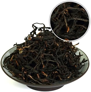 GOARTEA Dianhong Black Tea - 100g / 3.5oz Supreme Grade - Wild Ancient Tree - Yunnan Fengqing Dian Hong Loose Leaf Tea - Chinese Dianhong