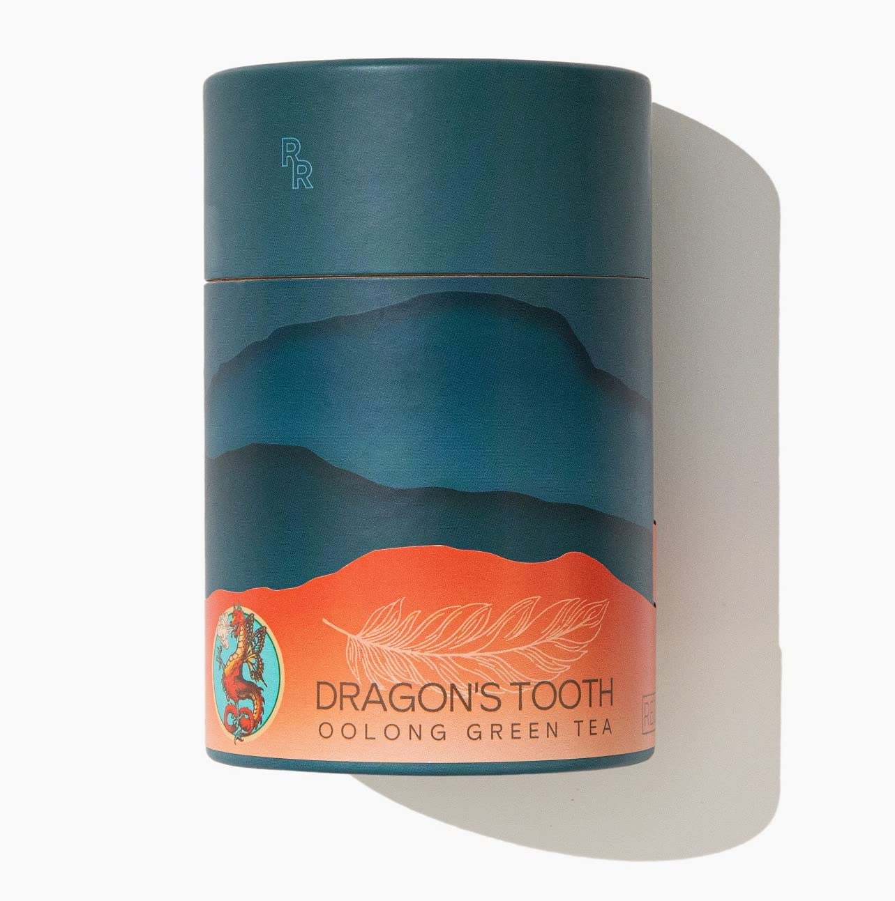 Red Rooster Tea Dragon’s Tooth Oolong – Single Estate Mao Xie Oolong from Anxi County, China – 4oz Loose Leaf Canister – Floral, Buttery, Steamed Greens – Makes ~56 Cups