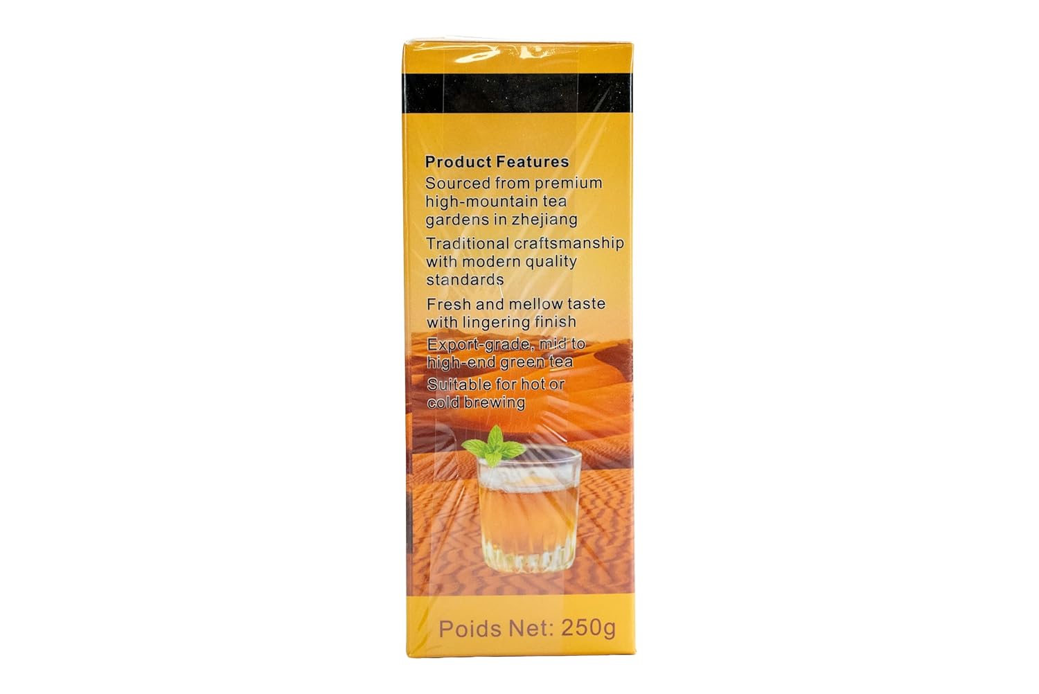 Dakar Tea Organic Green Tea Loose Leaf – 250g Loose Leaf Tea | Loose Green Tea | Organic Loose Leaf Green Tea | Hot or Iced