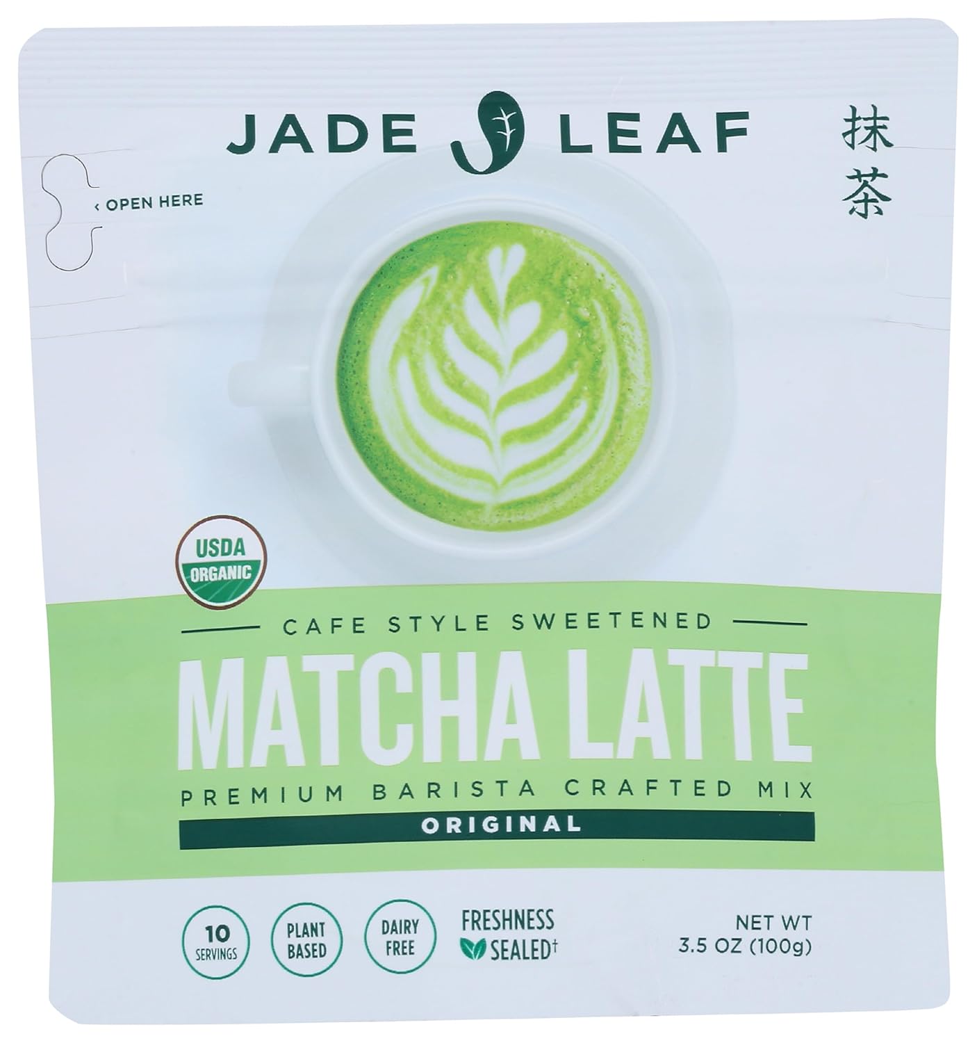 Jade Leaf Matcha, Mix Matcha Latte Original Organic, 3.5 Ounce