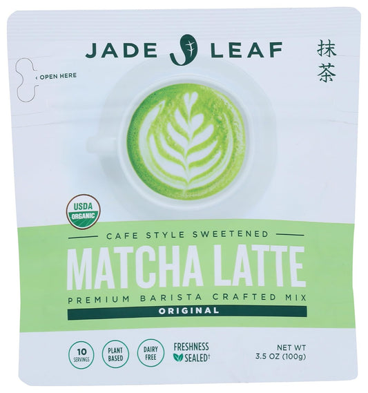 Jade Leaf Matcha, Mix Matcha Latte Original Organic, 3.5 Ounce