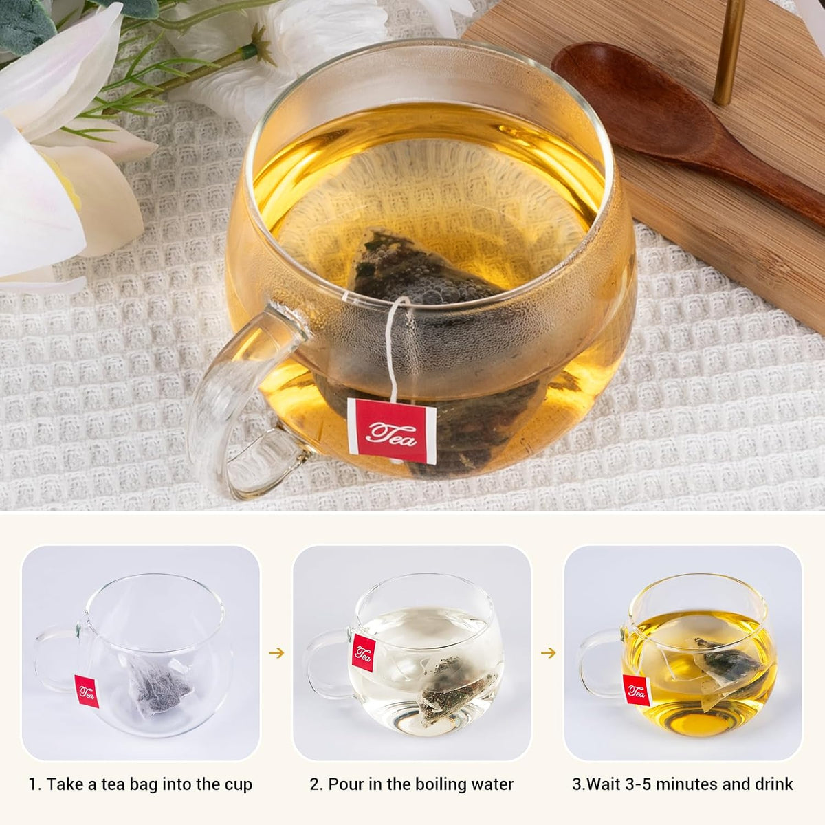Dandelion Root and Leaf Tea, Detox Herbal Tea Support Liver &amp; Kidney Health