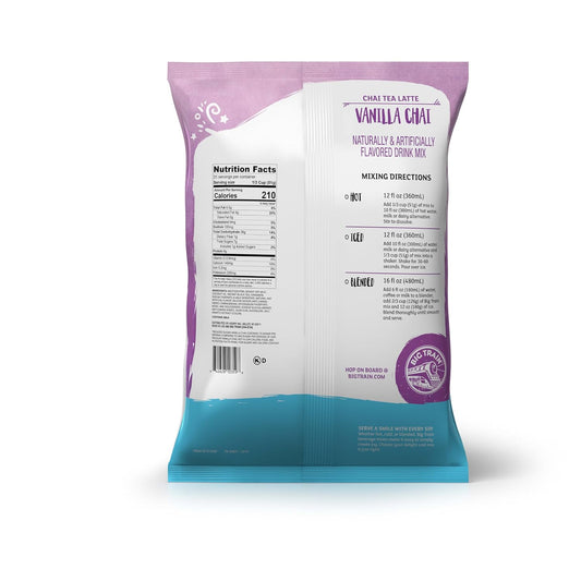 Big Train No Sugar Added Vanilla Chai Tea Latte Beverage Mix, 3.5 lb (Pack of 1)