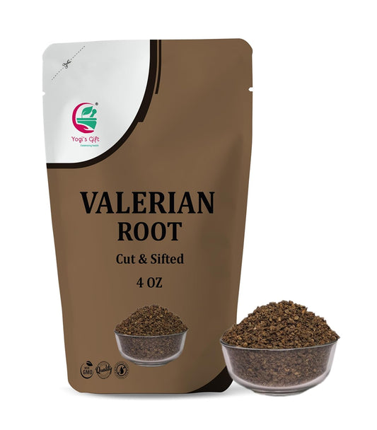 Yogi's Gift® Valerian Root Cut &amp; Sifted 4 oz | Herbal Tea Cut