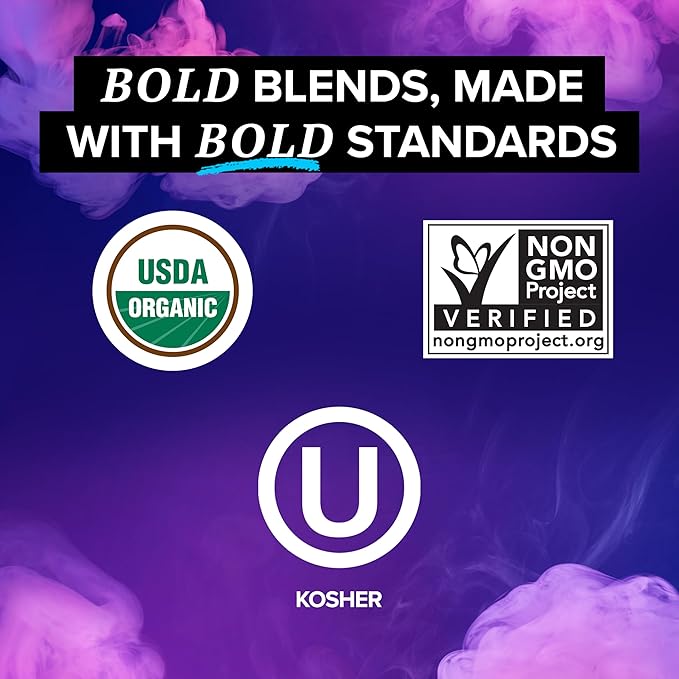 TAZO Organic DREAM Herbal Tea Bags, Caffeine-Free Bedtime Tea, Relaxing Chamomile and Lavender Blend, 16 Total Tea Bags