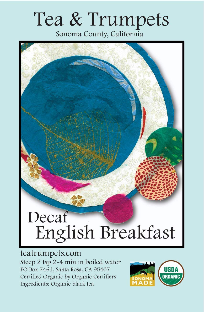 USDA Organic Decaffeinated English Breakfast Loose Leaf Tea - 4 oz