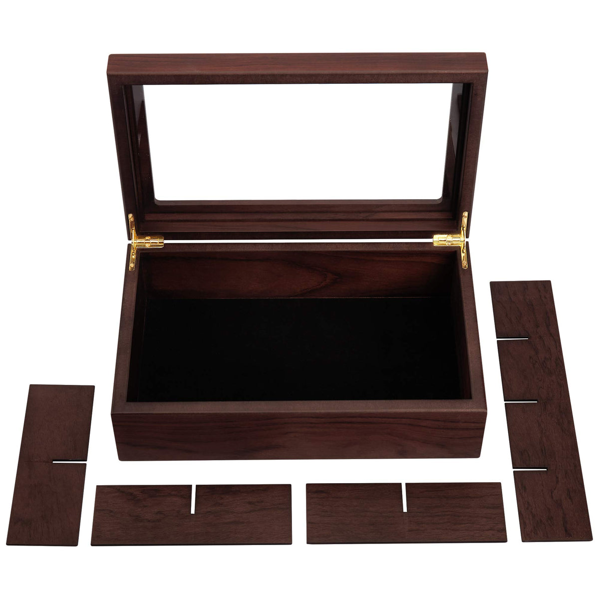 Apace Living Tea Box - Luxury Wooden Tea Bag Organizer from The Apace Premier Collection