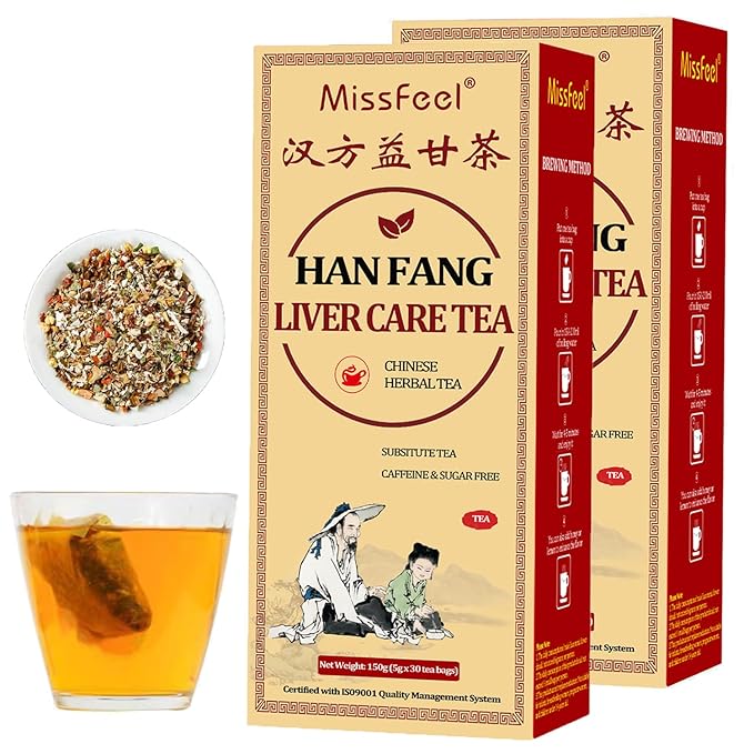 Daily Liver Care Tea, Natural LiverTea for Health, Chinese HerbalTeas, Organic LiversCleanse with Different Herbs
