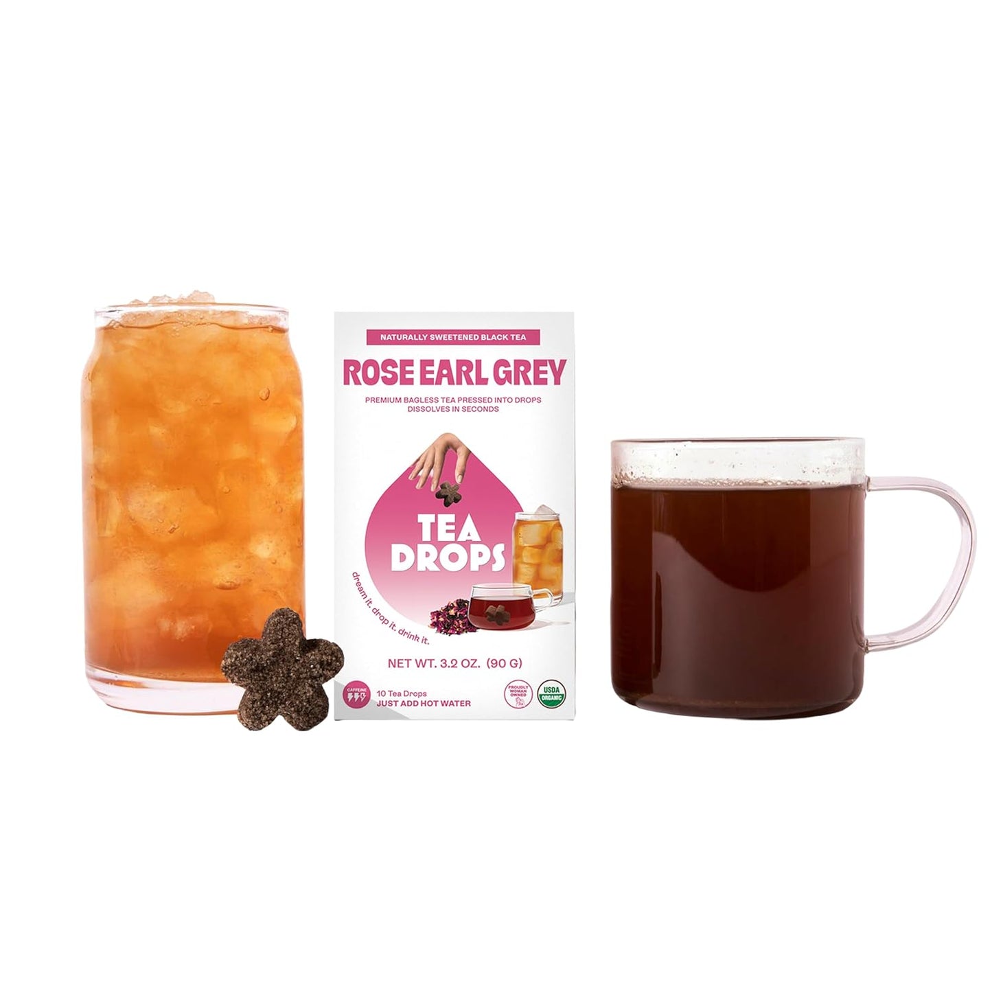 Tea Drops Rose Earl Grey (10 Drops/Box)