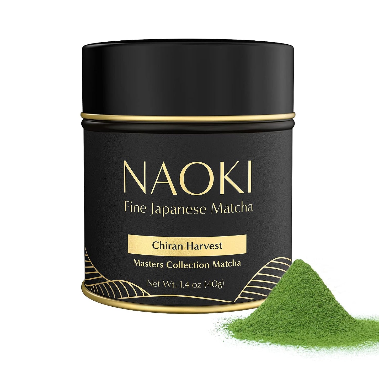 Naoki Matcha Chiran Harvest Masters Collection Matcha, 40g/1.4oz | Authentic Japanese Ceremonial Grade Matcha Green Tea Powder from Kagoshima, Japan