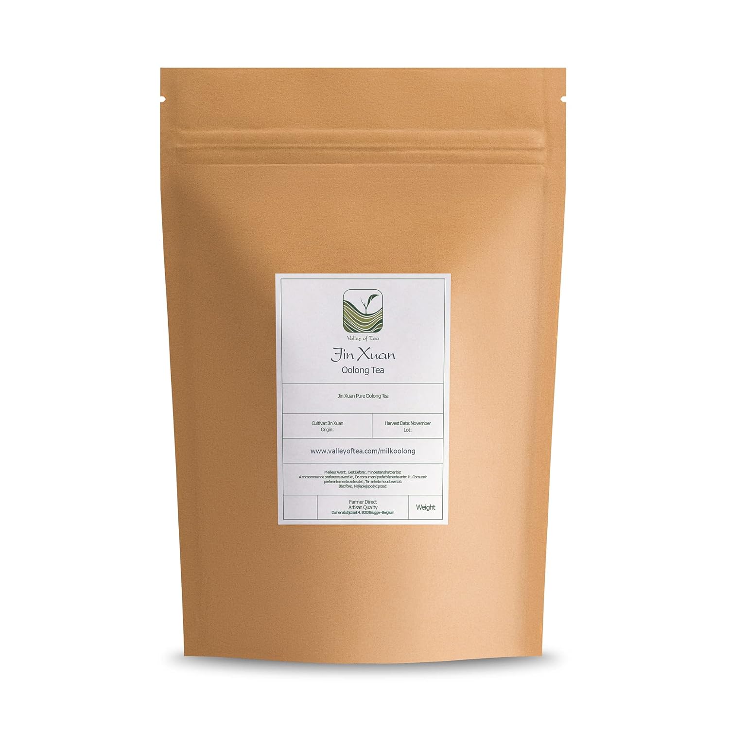 Jin Xuan Oolong Tea From Taiwan - Jinxuan Loose Leaf Tea - Taiwanese Green Oolong Tea 50g