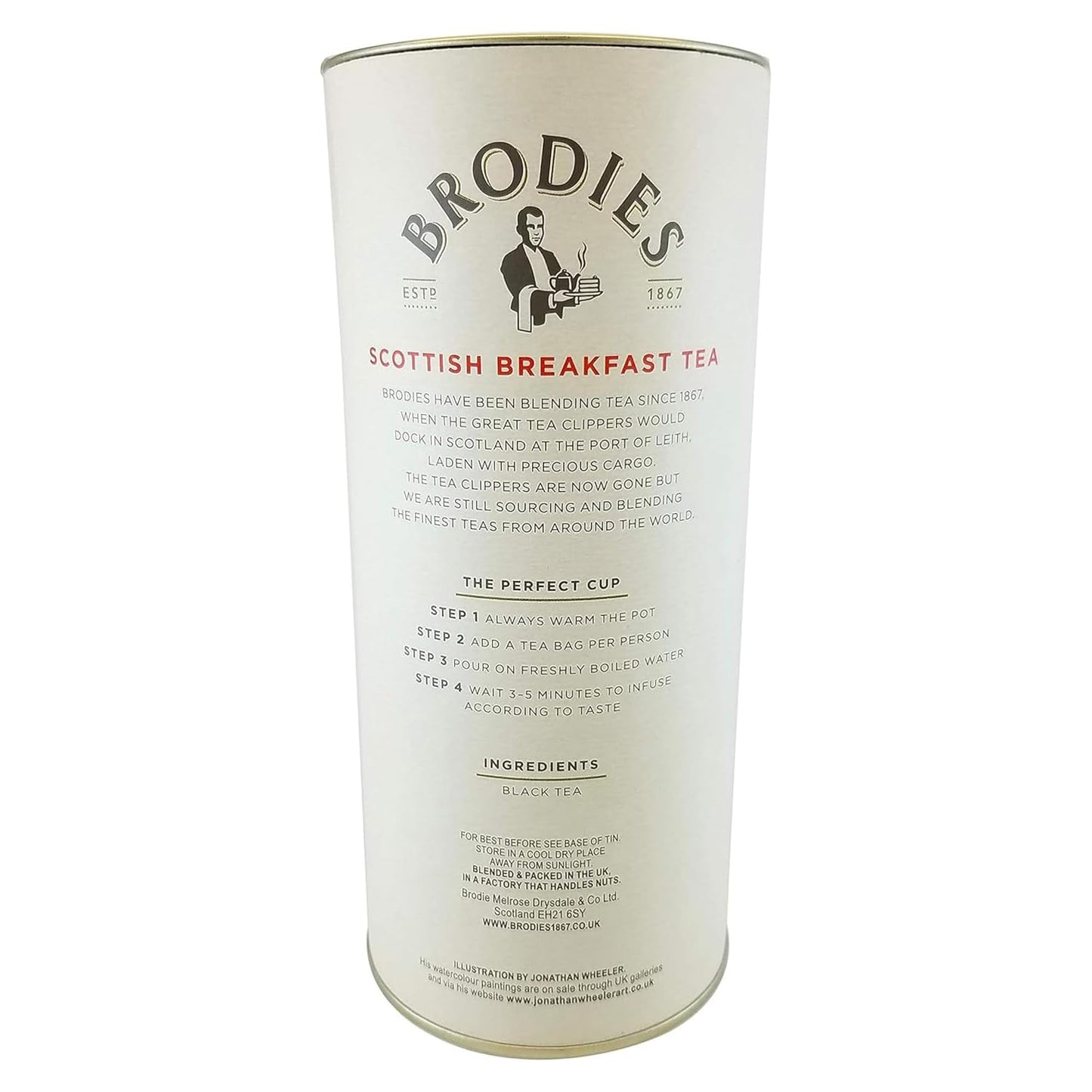 Brodies Estd 1867 Scottish Breakfast Tea 50 Count (Pack of 1)