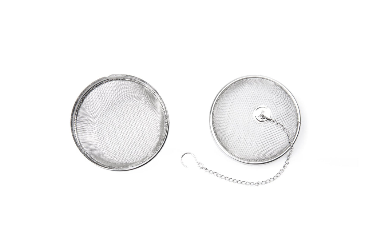 Fox Run - 5143 Fox Run Spice Infuser/Tea Ball, 3 x 3 x 3 inches, Metallic