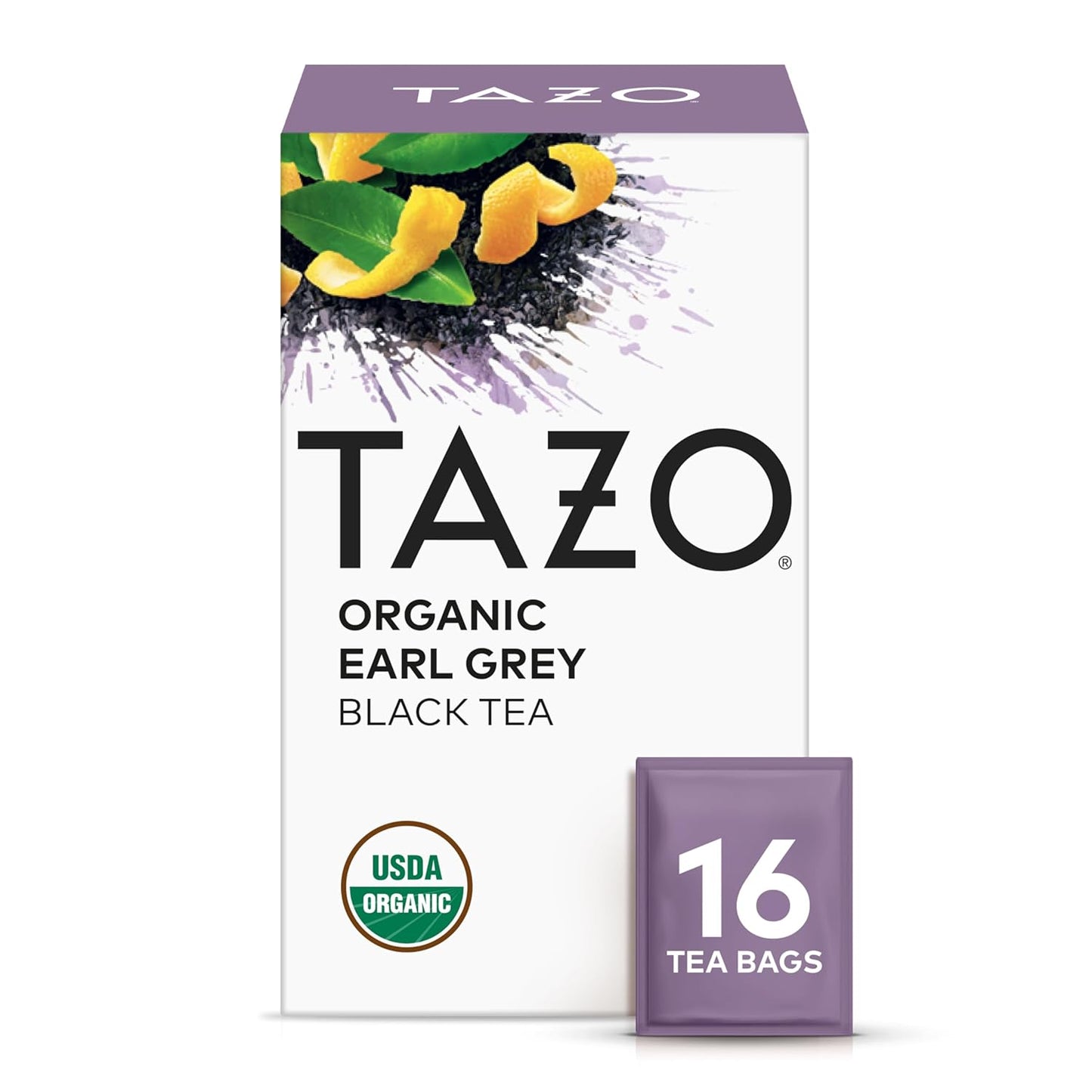 TAZO Tea Bags, Earl Grey, High Caffeine and Bold Flavor, 20 Tea Bags (Pack of 6)