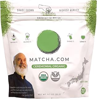 Dr. Weil Matcha Kari - 20 Gram Pouch Matcha Green Tea Powder - Japanese Ceremonial Grade