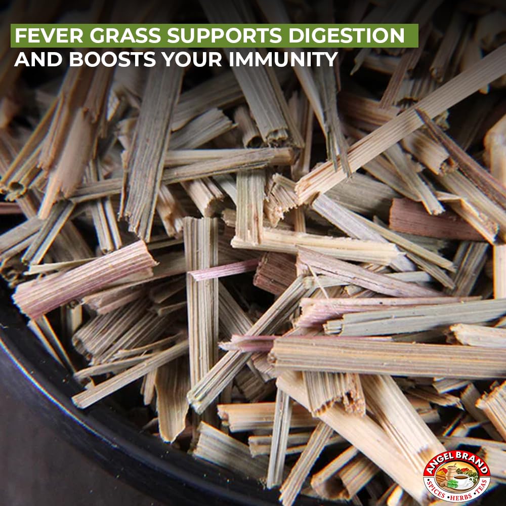 Fever Grass Tea Jamaican | 0.25 oz | 3 Pack | Dried Lemongrass Infusion | Jamaican Fever Grass Tea