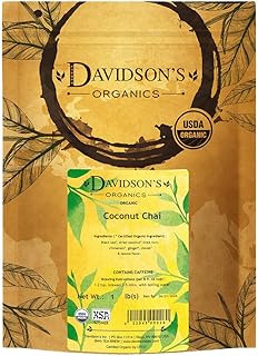 Davidson's Organics, Coconut Chai, Loose Leaf Tea, 16-Ounce Bag