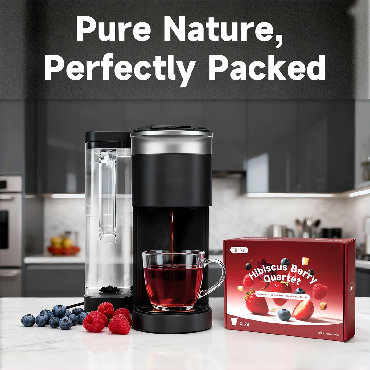 Chaism Hibiscus Berry Quartet