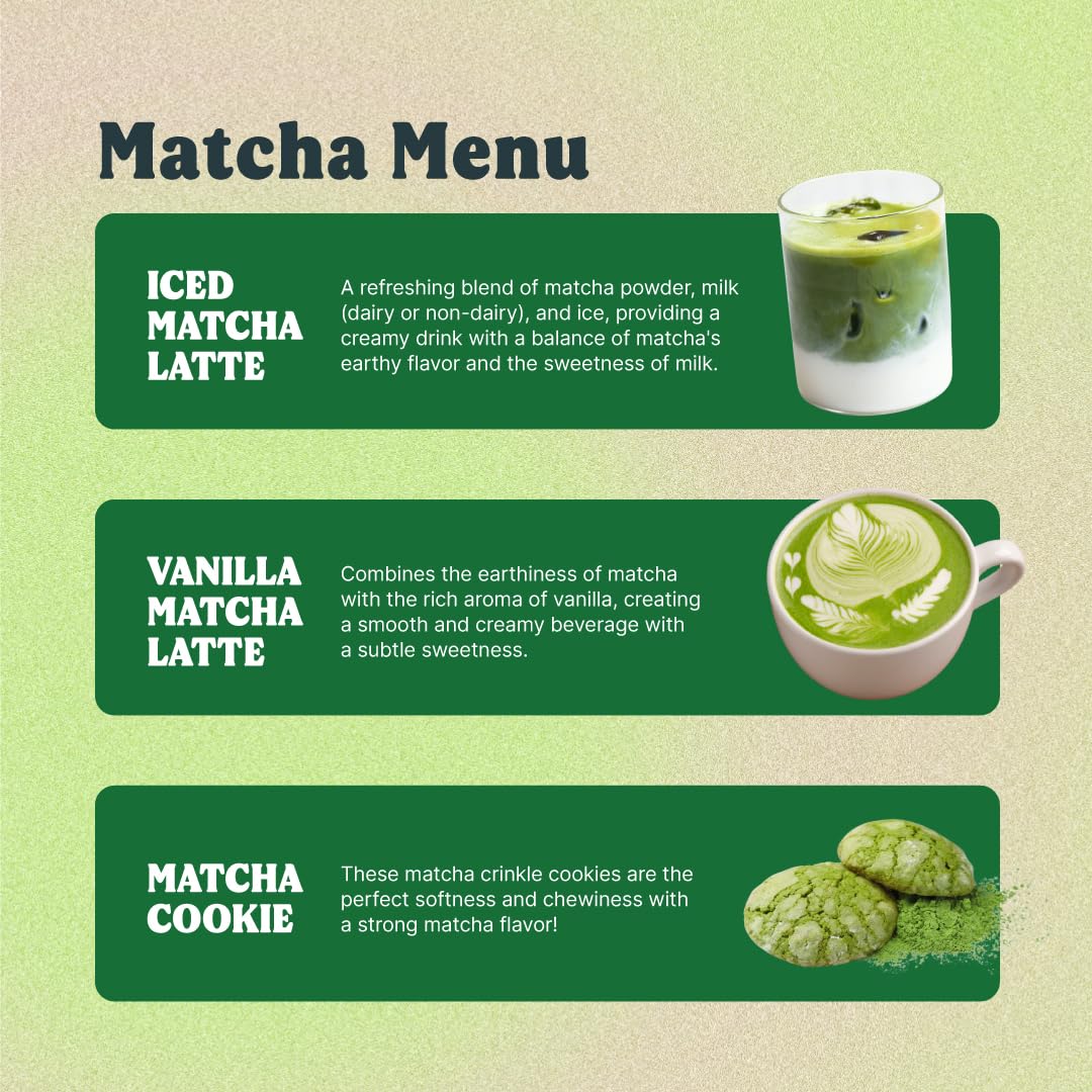 GRIN MOOD Matcha Powder - Organic Green Tea Powder - Decaffeinated Green Tea, Authentic Korean Matcha, Halal (3.53oz, Premium Grade)