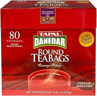 Tapal Danedar - Strong Black Tea (Orange Pekoe), 80 Tea Bags