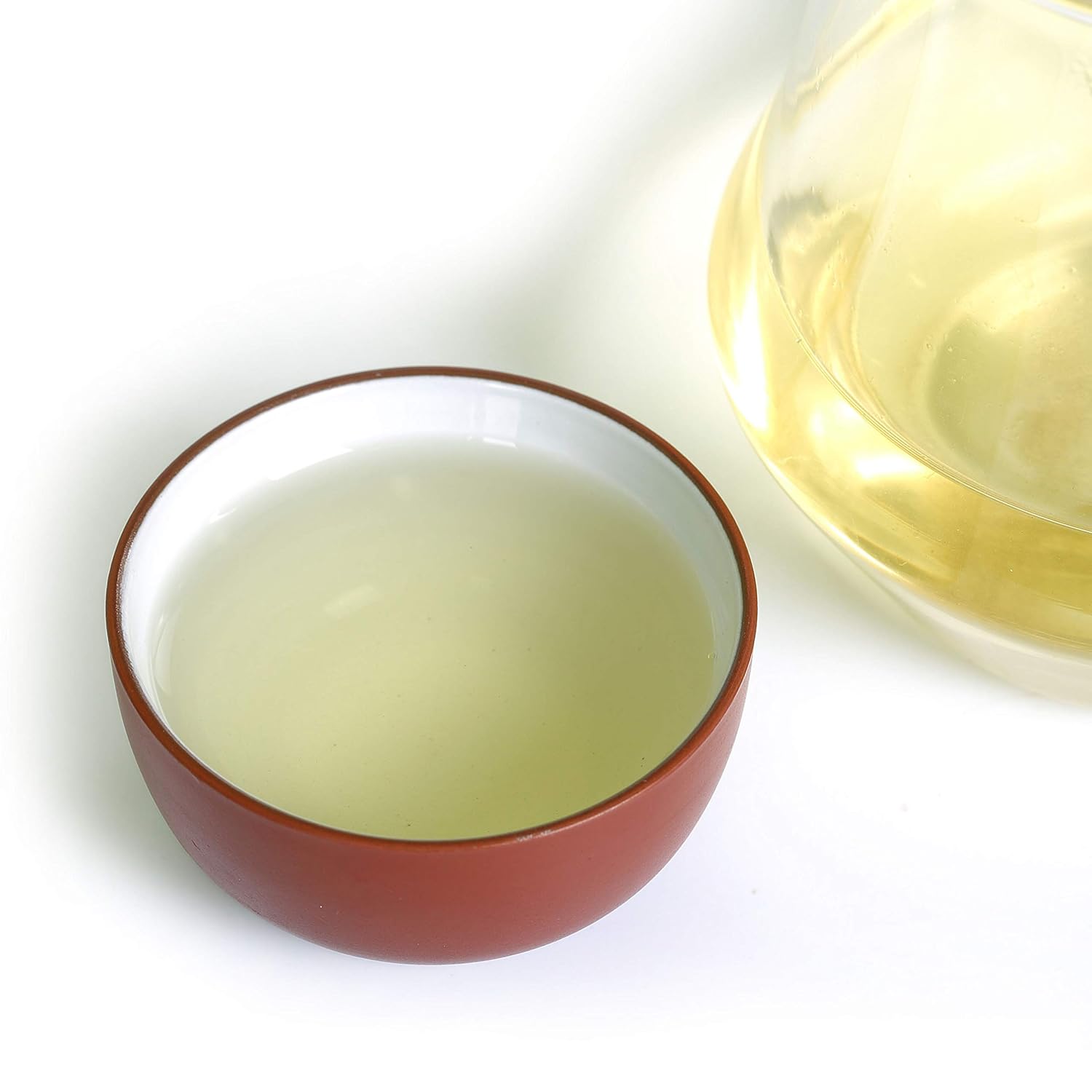 GOARTEA Bai Cha Long Jing Green Tea - 2Pcs 250g / Total 17.6oz Spring Anji Baicha Longjing - White Dragon Well Chinese Green Tea Loose Leaf