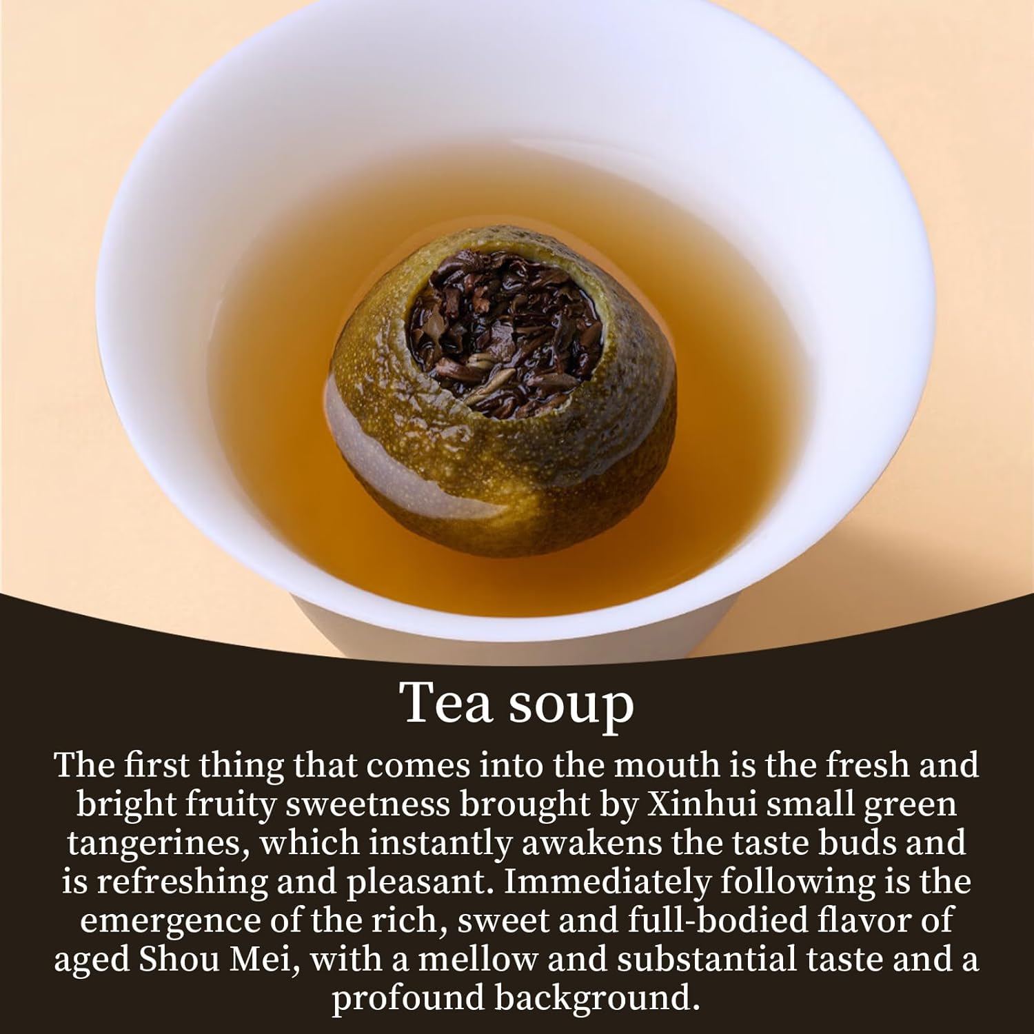 XIXICHA Premium Tangerine Peel White Tea 9.87oz(280g) Xiao Qing Gan Xinhui ChenPi White Citrus Tea Fuding White Tea Green Orange Peel 白茶 白茶小青柑 广东新会小青柑 福鼎白茶