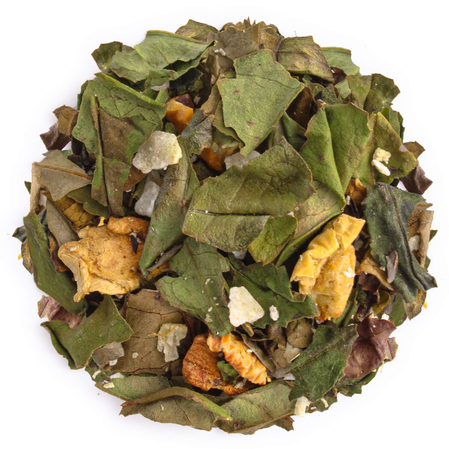 Teabloom Organic White Tea, White Vanilla Nougat Loose Leaf Tea, Sweet and Satisfying with Vanilla and Coconut, USDA Certified Organic and Kosher Certified, 1.41 oz/40 g Canister Makes 35-50 Cups