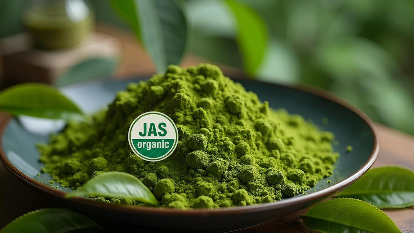 Organic Japanese Matcha Green Tea Powder 30g – Yamagata eLab Original – Premium Ceremonial Grade, 100% Japanese Grown, Freshly Sealed Zip Pouch