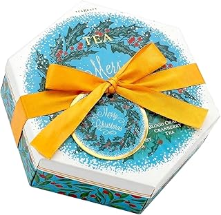 Life Plus Style Gourmet TeaKraft Tea Gift Box 3 Holiday Flavors 75 Tea Bags Gift Set Holiday Tea Collection Tea Sets for Women and Men