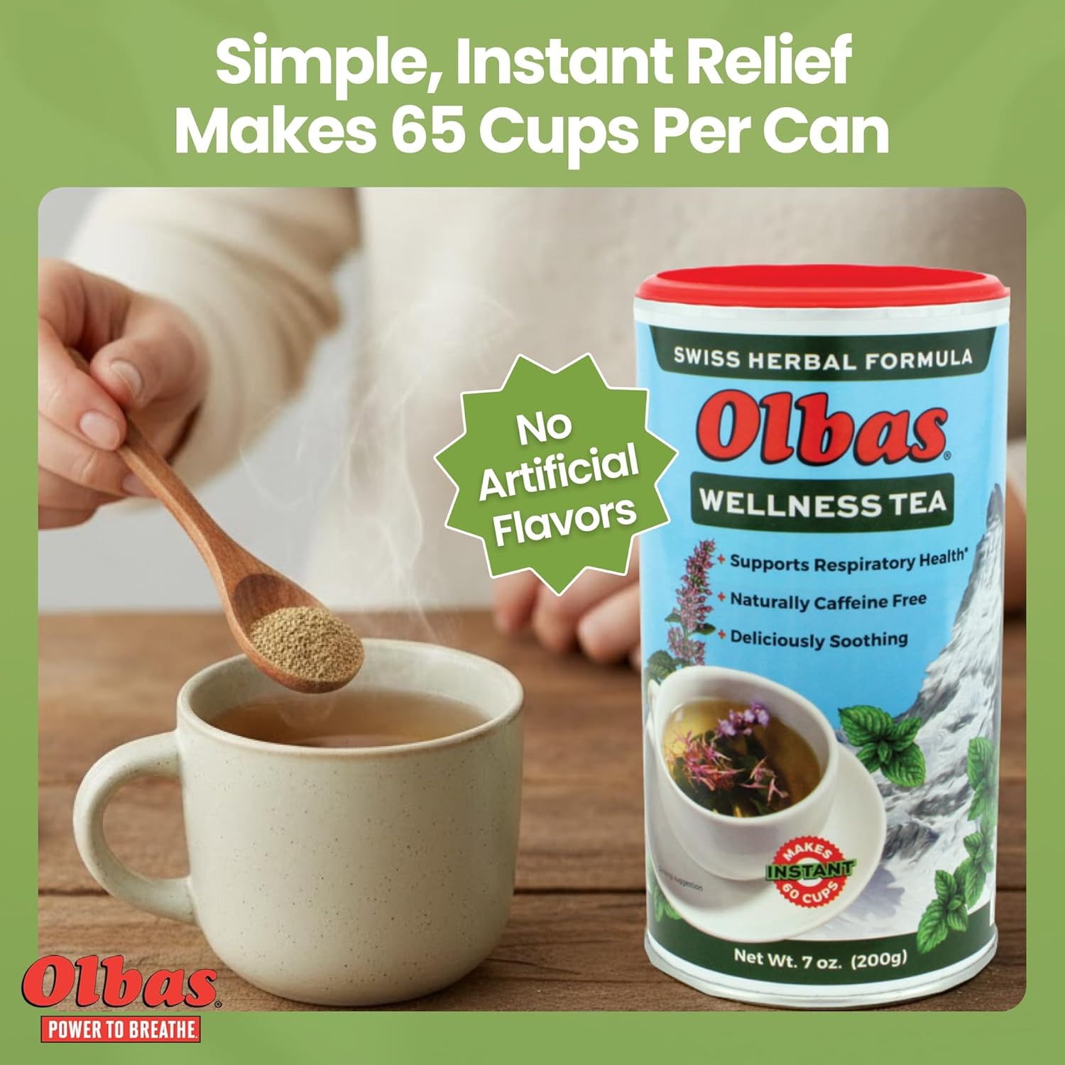 Olbas Instant Tea, Herbal, 7-Ounce Can (Pack of 2)