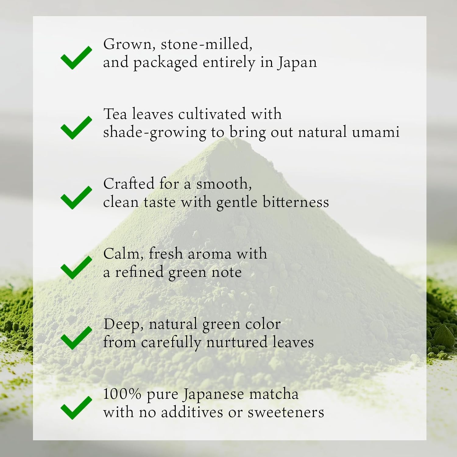 SHIZUGOKORO Authentic Japanese Ceremonial Grade Matcha Green Tea Powder – Uji Kyoto Japan – Made in Japan – 30g (1.06oz)