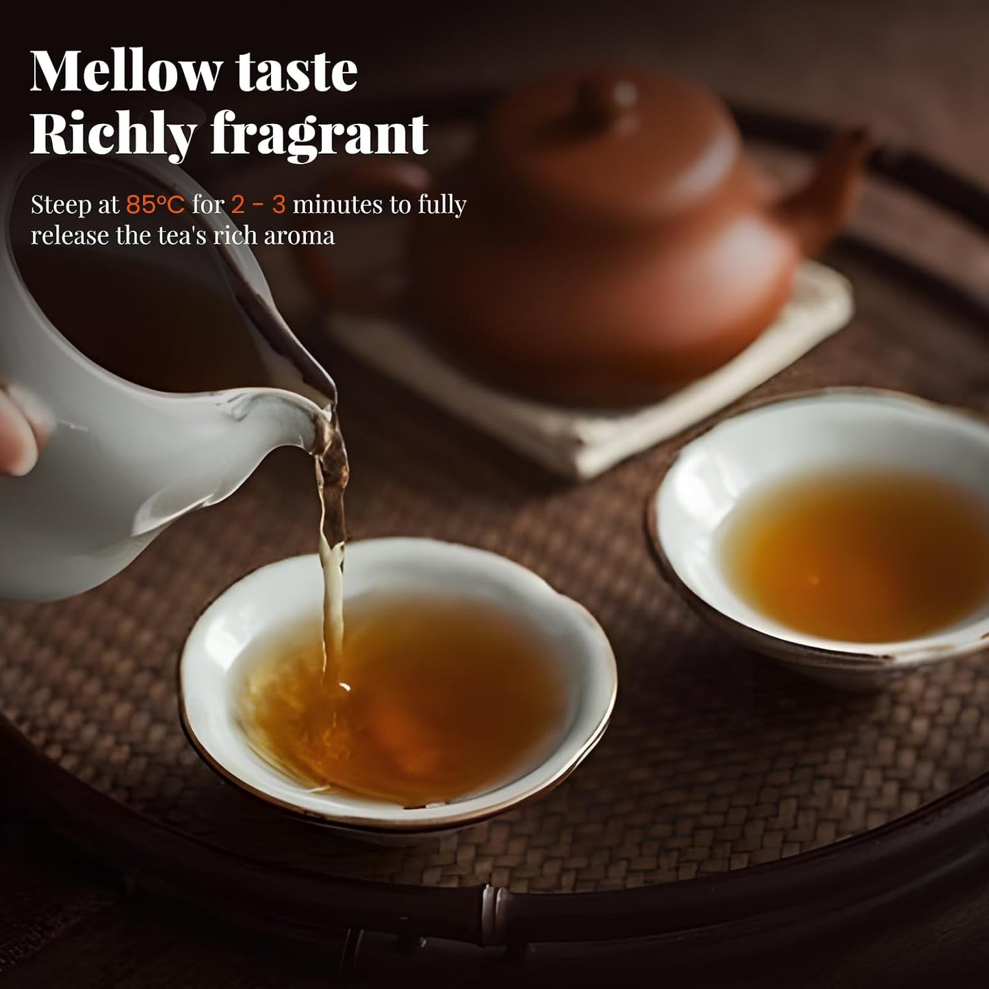 The Spring Tea Premium Grade Wild Tree Black Tea From 300+ Year Old Tree, Loose Leaf Tea, Organic, With Individual Pack, Just harvested in Spring, Exquisite, Handpicked, Gift Package, 3.5oz/100g