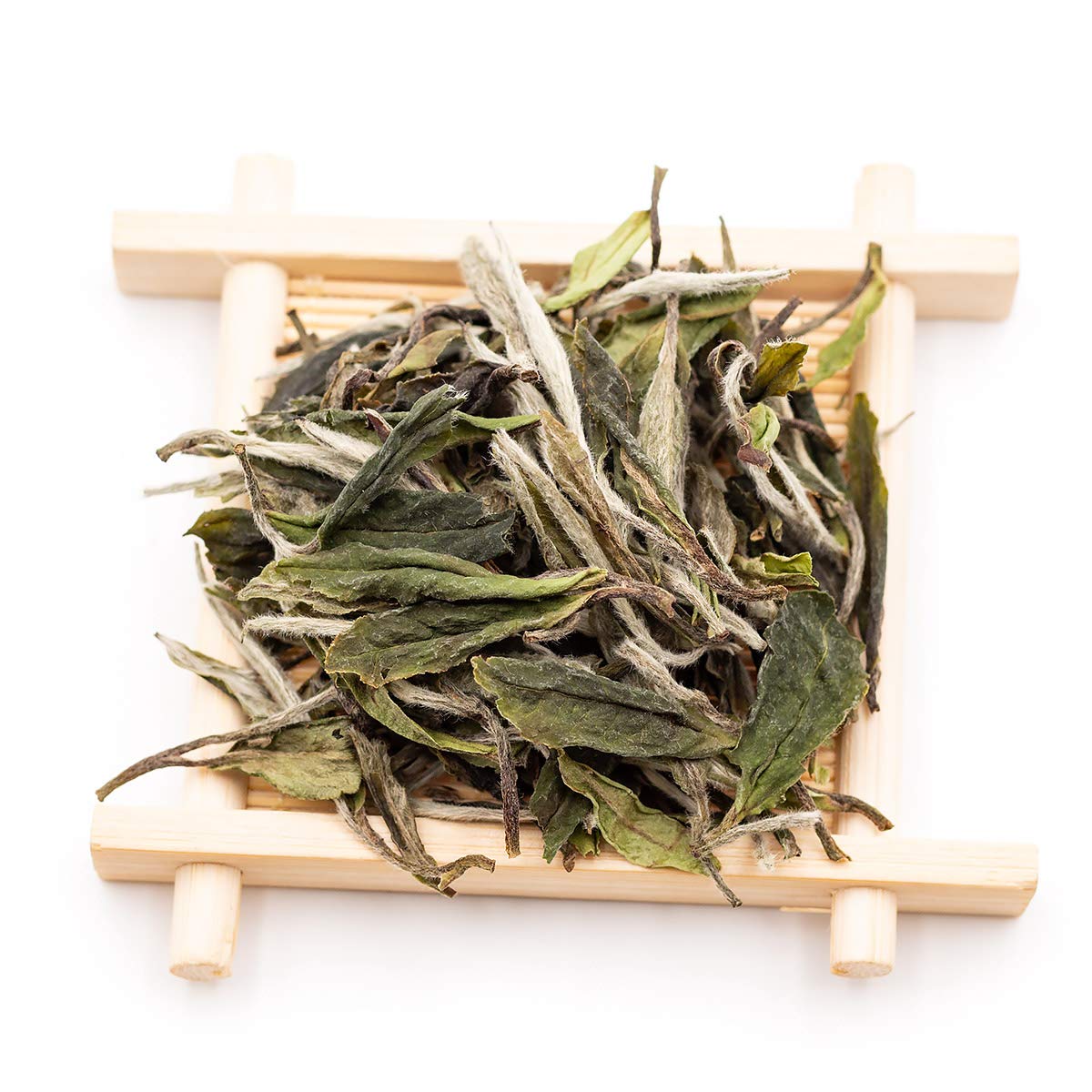 oriarmcha Fuding White Peony Tea Bai Mu Dan 500g (Pack of 4) - Chinese Bai Mudan White Tea Loose Leaf - Fuding Pai Mu Tan Yuqian 1st Grade - Low Caffeine