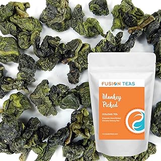 Monkey Picked Oolong Tea - Premium Loose Leaf - Fusion Teas - 16oz Pouch