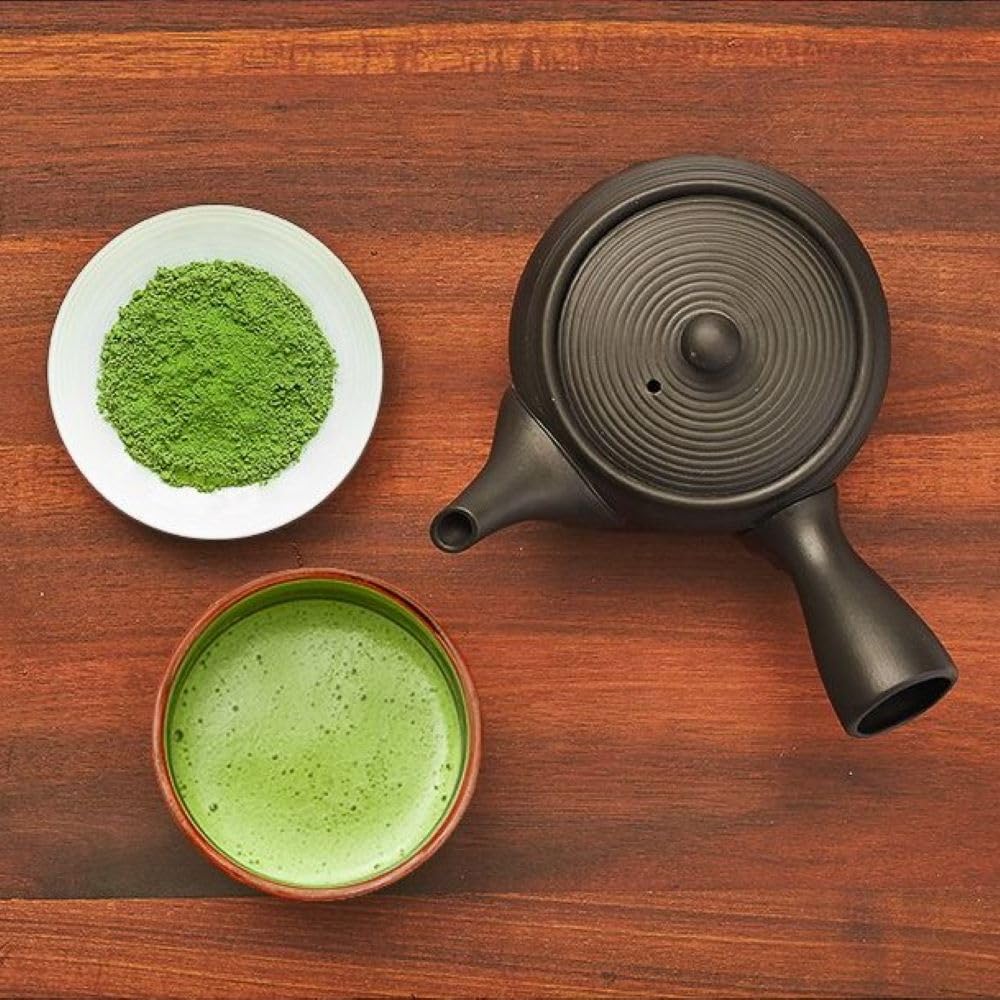 Senbird Premium Ceremonial Matcha - Japanese Powdered Green Tea - From Kyoto, Japan - Tea Powder in Airtight Tin (1.06oz/30g)
