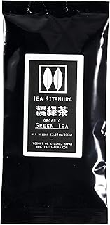 Organic Single-origin Japanese Green Tea (Ryoku-cha) Loose Leaf 3.52oz (100g) Original Blend by Tea Kitamura