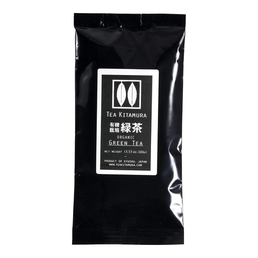 Organic Single-origin Japanese Green Tea (Ryoku-cha) Loose Leaf 3.52oz (100g) Original Blend by Tea Kitamura