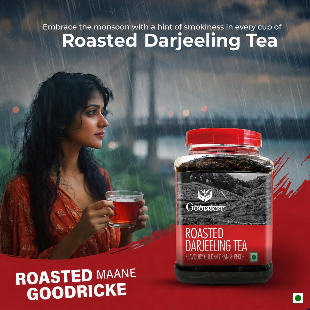 Goodricke Roasted Organic Darjeeling Tea-250 gm