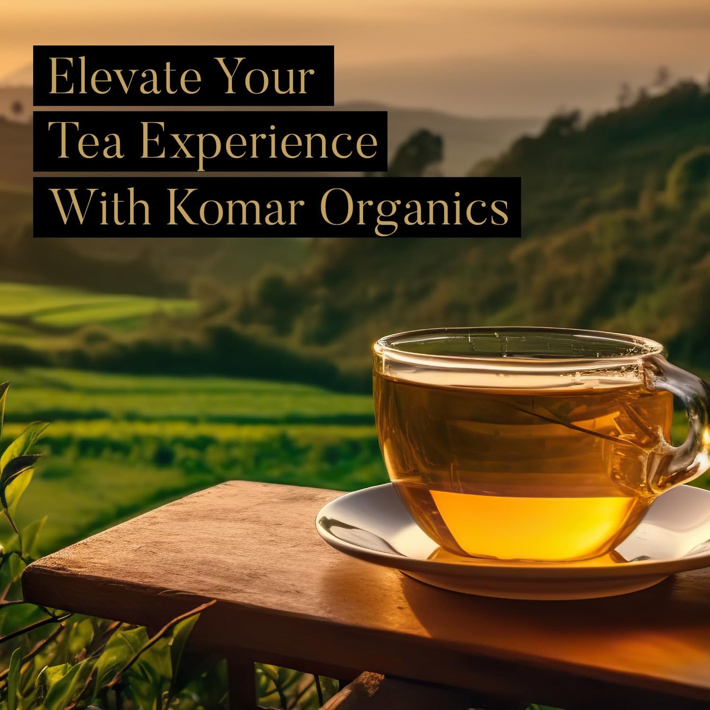 KOMAR ORGANICS English Breakfast Tea - 16oz USDA Organic Loose Leaf Tea Rich in Antioxidants - Balanced and Flavorful Black Tea for Energy Boost - 1 LB Certified Kosher Assam and Darjeeling Blend