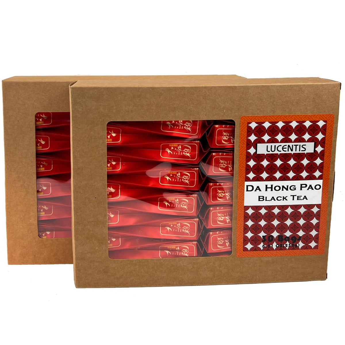 Da Hong Pao Oolong Tea (大红袍岩茶) – 30 Teabags, 8.81oz (250g) – Wuyi Mountain Rock Tea with Strong Floral Fragrance – Traditional Chinese Tea