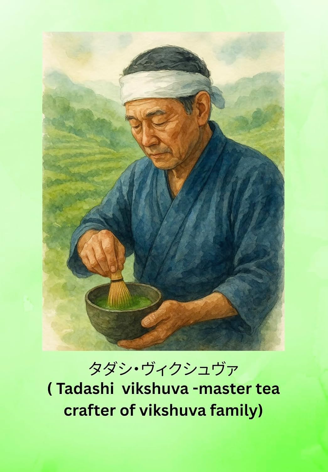 The Vedas UJI Kyoto Imperial Ceremonial Grade Matcha Tea crafted by Hamayen Vikshuva(ハマーン・ヴィクシュヴァ) | from Uji Kyoto | 50 grams