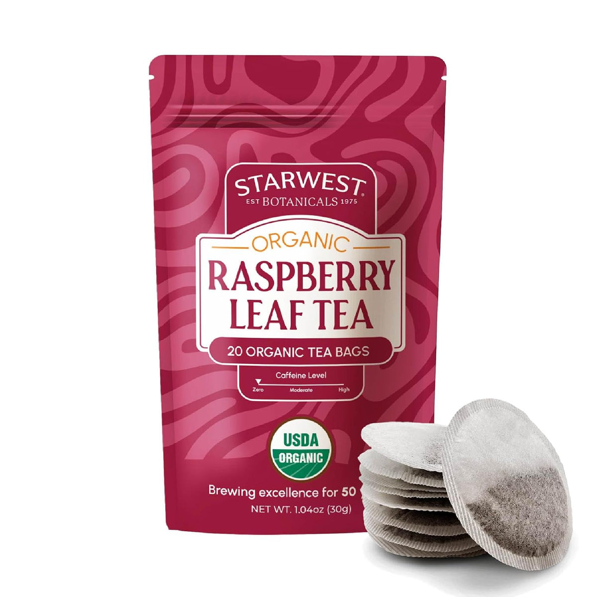 Starwest Botanicals Organic Raspberry Leaf Tea