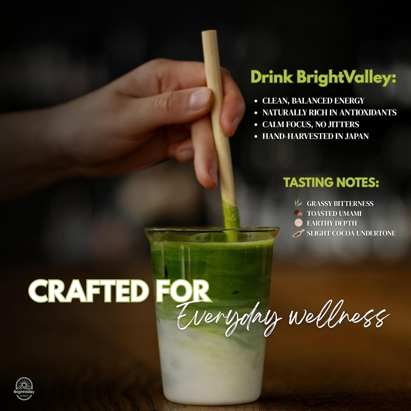 Culinary Premium Grade Matcha Powder – 100% Japanese Matcha, Green Tea Powder for Lattes, Baking &amp; Smoothies, Smooth Flavor, Antioxidants &amp; Clean Energy, Shade-Grown &amp; Stone-Ground – 2 oz