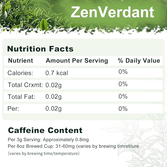 ZenVerdant Unique Breakfast Tea Blend - 3 Premium Wuyi Rock & Black Teas, Loose Leaf, Resealable Pouch | Floral Notes, Caramel Sweet Aftertaste, Smooth & Non-Bitter | 3+ Steeps