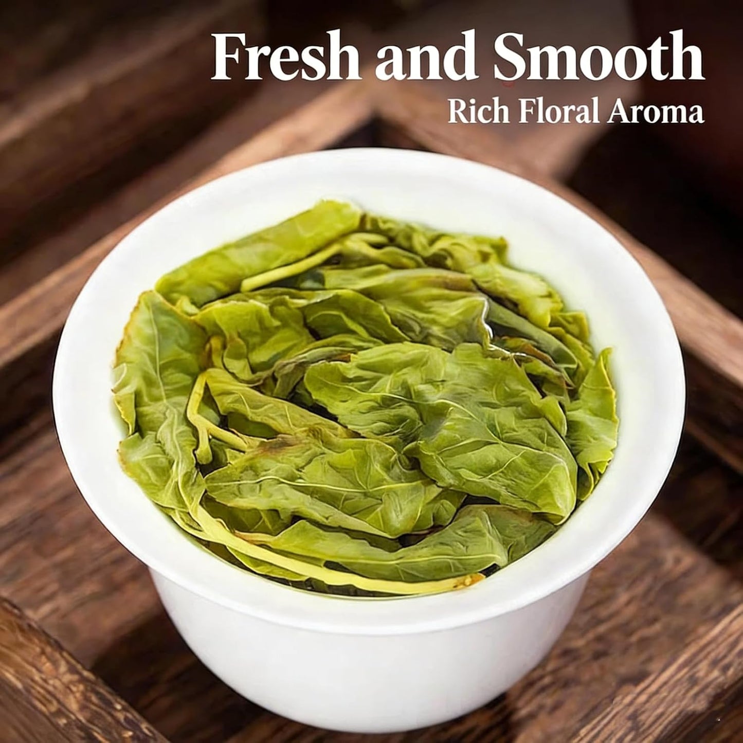 NASLAPH Alishan Oolong Tea, Taiwan High Mountain Oolong Tea with Distinctive Aroma, Formosa Chinese Gaoshan Ulong Tea, Traditional Craftsmanship 阿里山茶 台湾高山茶 中国茶 茶 乌龙茶 8.82 Oz