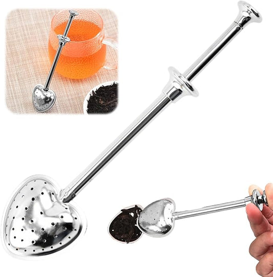 Stainless Steel Tea Diffuser,2025 New Tea Strainer Tea Infuser for Loose Leaf Tea,Creative Tea Spoon With Handle,Fine Holes Tea Interval Filter