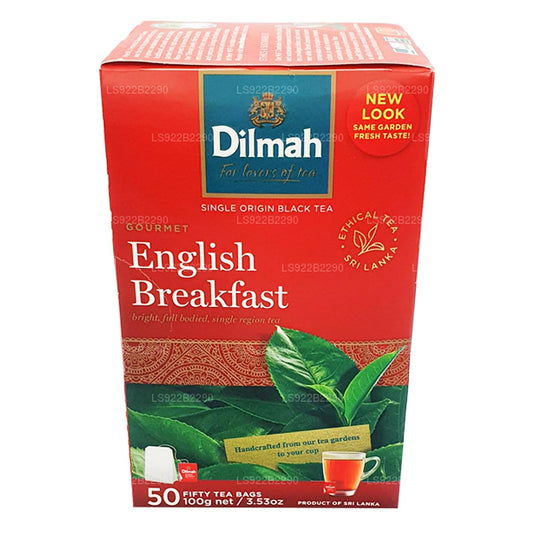 Dilmah® English Breakfast Tea (100g) 50 Tea Bags