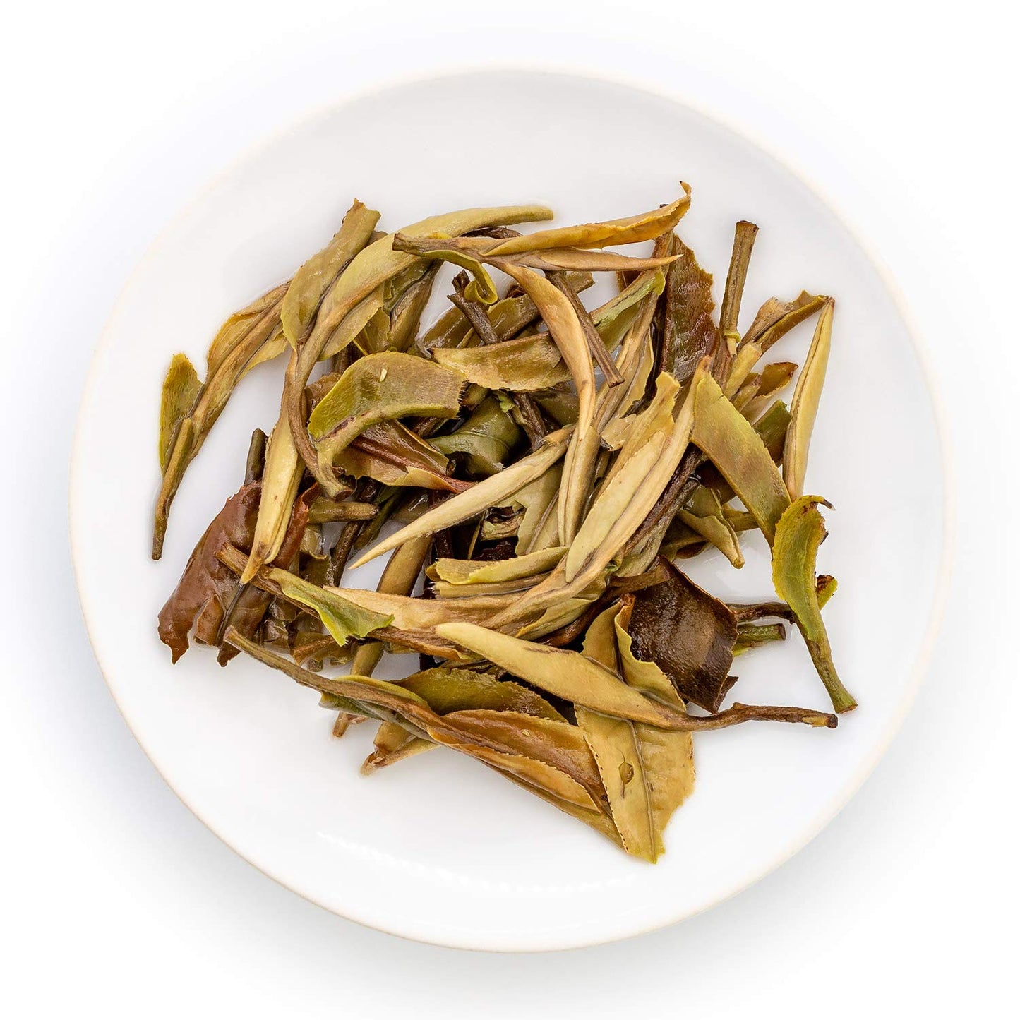 oriarmcha 50g / 1.76oz Chinese Bai Mudan White Tea Loose Leaf - Fuding White Peony Tea Leaves - Bai Mu Dan Yuqian 2nd Grade - Caffeine Level Low